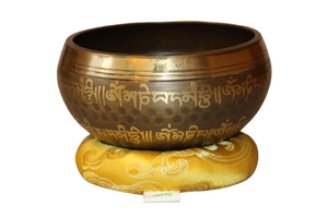 Gépi hangtál, 386 gramm 🔴 Gyökércsakra: Stabilitás – Biztonság – Egyensúly