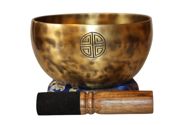 Kézzel készített 7 fémes MOON hangtál, 653 gramm.🔮 Harmadik szem csakra: Tisztánlátás – Intuíció – Belső vezetés