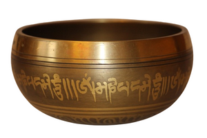 Gépi hangtál, 359 gramm 🟡 Napfonat csakra: Önbizalom – Erő – Harmónia