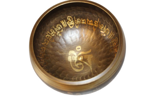 Gépi hangtál, 353 gramm 🟡 Napfonat csakra: Önbizalom – Erő – Harmónia