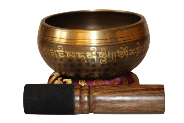 Gépi hangtál, 353 gramm 🟡 Napfonat csakra: Önbizalom – Erő – Harmónia