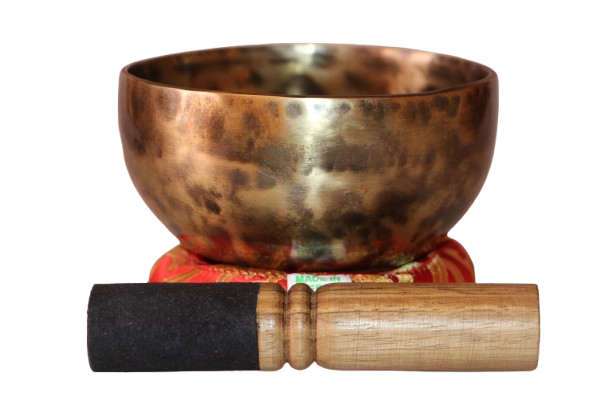 Kézzel készített 7 fémes hangtál, 394 gramm