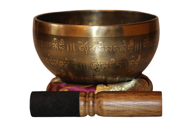 Kézzel készített 7 fémes dizájn hangtál, 513 gramm 💚 Szívcsakra: Szeretet – Gyógyulás – Harmónia