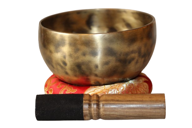 Kézzel készített 7 fémes hangtál, 448 gramm 🔴 Gyökércsakra: Stabilitás – Biztonság – Egyensúly