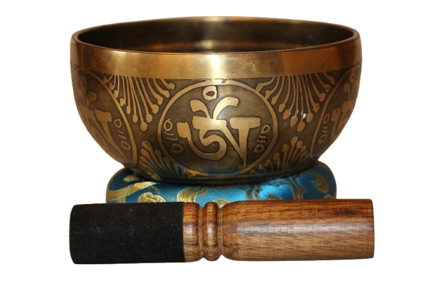 Kézzel készített 7 fémes dizájn hangtál, 489 gramm 💚 Szívcsakra: Szeretet – Gyógyulás – Harmónia