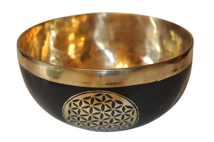 Kézzel készített 7 fémes dizájn hangtál, 999 gramm