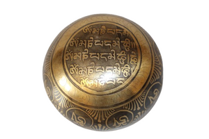 Kézzel készített 7 fémes dizájn hangtál, 217 gramm