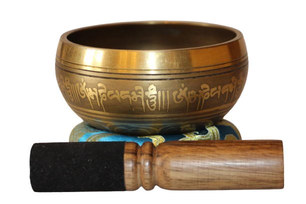 Gépi hangtál, 362 gramm 🟡 Napfonat csakra: Önbizalom – Erő – Harmónia