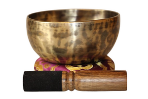 Kézzel készített 7 fémes hangtál, 477 gramm