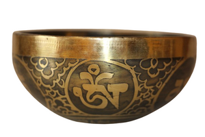 Kézzel készített 7 fémes dizájn hangtál, 235 gramm