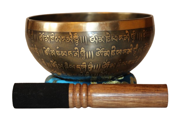 Kézzel készített 7 fémes dizájn hangtál, 713 gramm