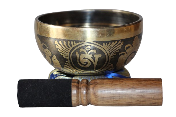 Kézzel készített 7 fémes dizájn hangtál, 272 gramm 🔮 Harmadik szem csakra: Tisztánlátás – Intuíció – Belső vezetés