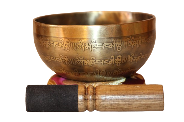 Kézzel készített 7 fémes dizájn hangtál, 464 gramm