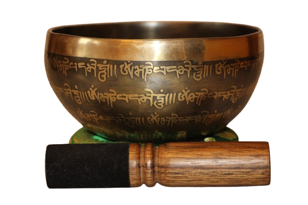 Kézzel készített 7 fémes dizájn hangtál, 540 gramm 🟠 Szakrális csakra: Életöröm- intimitás- felszabadulás