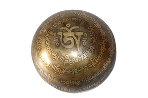 Kézzel készített 7 fémes dizájn hangtál, 279 gramm 🔮 Harmadik szem csakra: Tisztánlátás – Intuíció – Belső vezetés