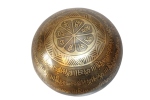 Kézzel készített 7 fémes dizájn hangtál, 500 gramm