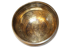 Kézzel készített 7 fémes dizájn hangtál, 470 gramm