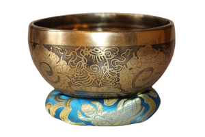 Kézzel készített 7 fémes dizájn hangtál, 470 gramm