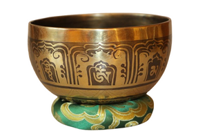 Kézzel készített 7 fémes dizájn hangtál, 513 gramm