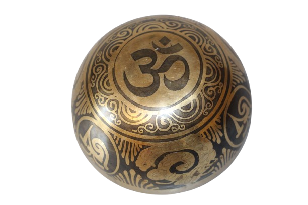 Kézzel készített 7 fémes dizájn hangtál, 256 gramm