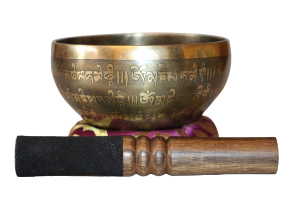 Kézzel készített 7 fémes dizájn hangtál, 507 gramm