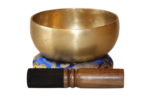 Kézzel készített 7 fémes hangtál, 495 gramm 🟣 Koronacsakra: Béke – Tudatosság – Kapcsolódás