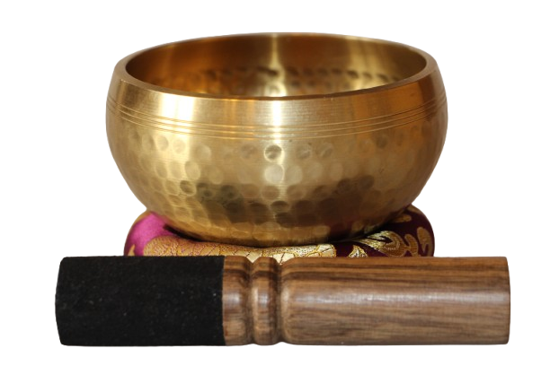 Gépi hangtál, 356 gramm 🟡 Napfonat csakra: Önbizalom – Erő – Harmónia