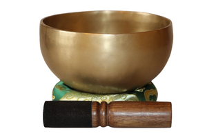 Kézzel készített 7 fémes hangtál, 582 gramm 🟡 Napfonat csakra: Önbizalom – Erő – Harmónia