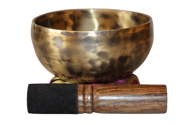 Kézzel készített 7 fémes hangtál, 447 gramm 🟣 Koronacsakra: Béke – Tudatosság – Kapcsolódás