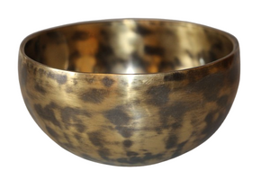 Kézzel készített 7 fémes hangtál, 447 gramm 🟣 Koronacsakra: Béke – Tudatosság – Kapcsolódás