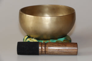 Kézzel készített 7 fémes hangtál, 490 gramm 🟣 Koronacsakra Béke – Tudatosság – Kapcsolódás