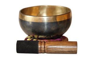 Kézzel készített 7 fémes hangtál, 424 gramm 🟠 Szakrális csakra: Életöröm- intimitás- felszabadulás