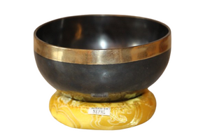 Kézzel készített 7 fémes hangtál, 412 gramm 🔮 Harmadik szem csakra: Tisztánlátás – Intuíció – Belső vezetés