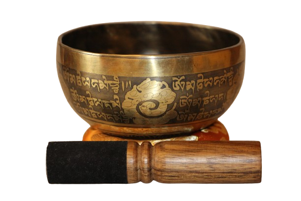 Kézzel készített 7 fémes dizájn hangtál, 463 gramm 🟣 Koronacsakra: Béke – Tudatosság – Kapcsolódás