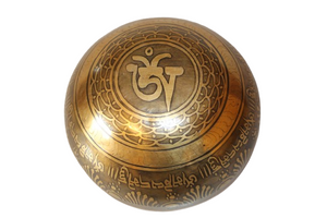 Kézzel készített 7 fémes dizájn hangtál, 432 gramm 🟣 Koronacsakra: Béke – Tudatosság – Kapcsolódás