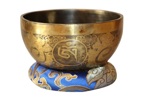 Kézzel készített 7 fémes dizájn hangtál, 374 gramm 🔴 Gyökércsakra: Stabilitás – Biztonság – Egyensúly