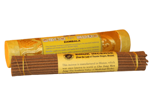 Zambala incense from Bhutan - prosperity, abundance